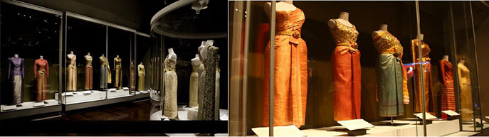 泰國傳統服裝-詩麗吉王后織品博物館藏泰服