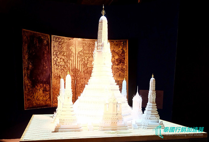 泰國鄭王廟須彌山概念模型