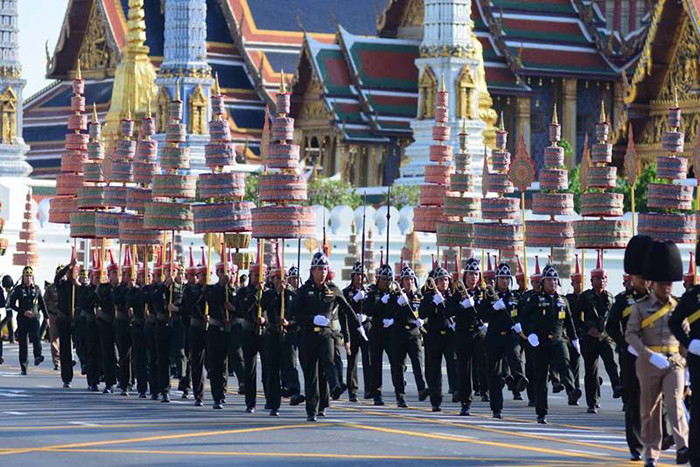 泰國十世王加冕大典預演