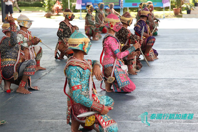 泰國傳統箜劇表演