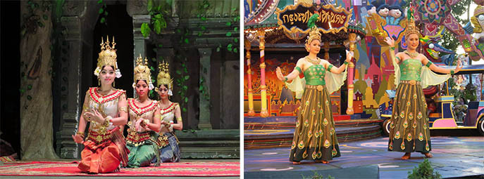 柬埔寨舞者&泰國舞者
