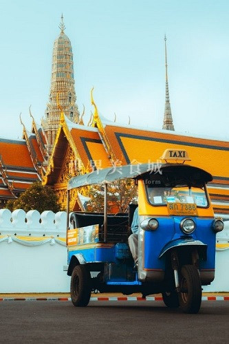 泰國風格街景